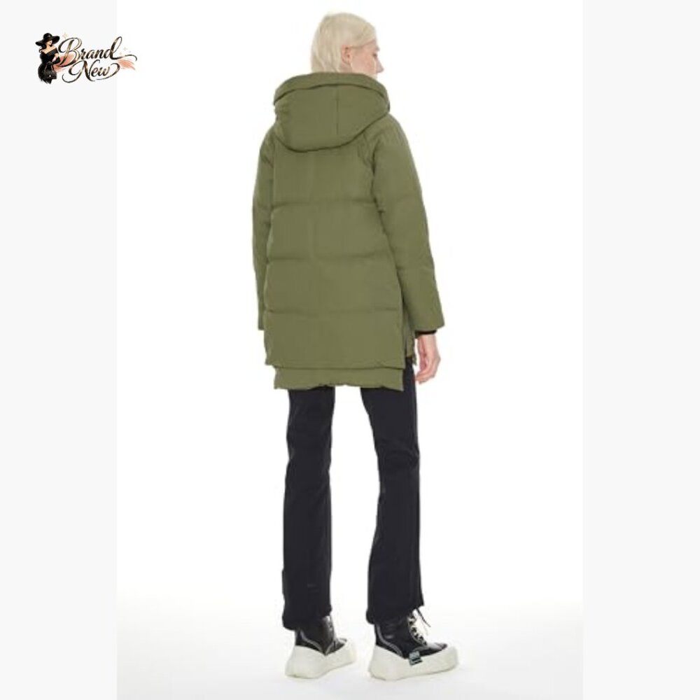 Thickened Down Jacket, Polyester, Windproof, Flee… - image 2